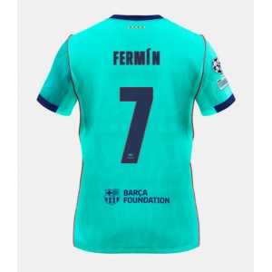 Barcelona Fermin Lopez #7 Jalkapallovaatteet Kolmaspaita 2026-27 Lyhythihainen